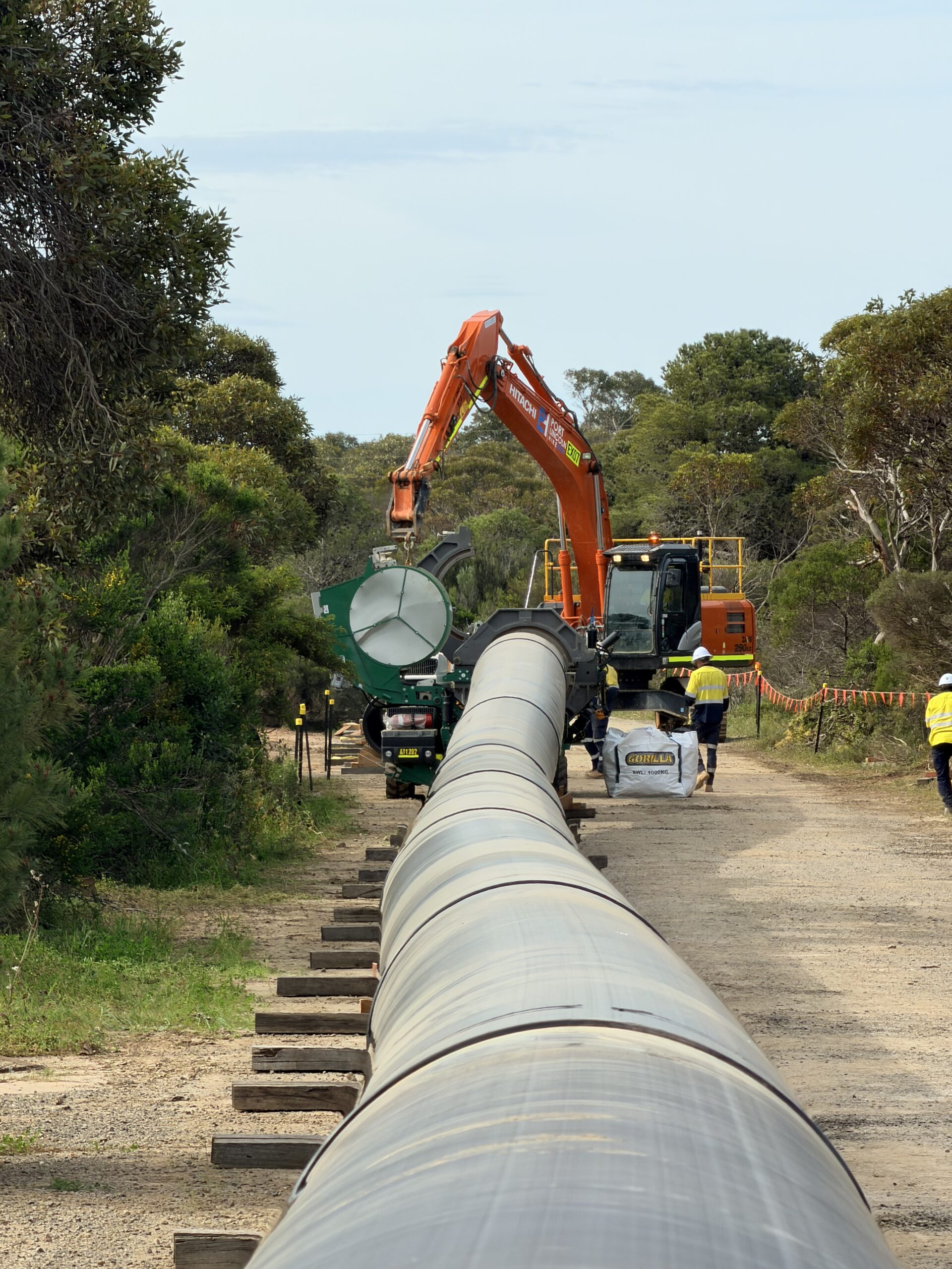 Pipeline construction