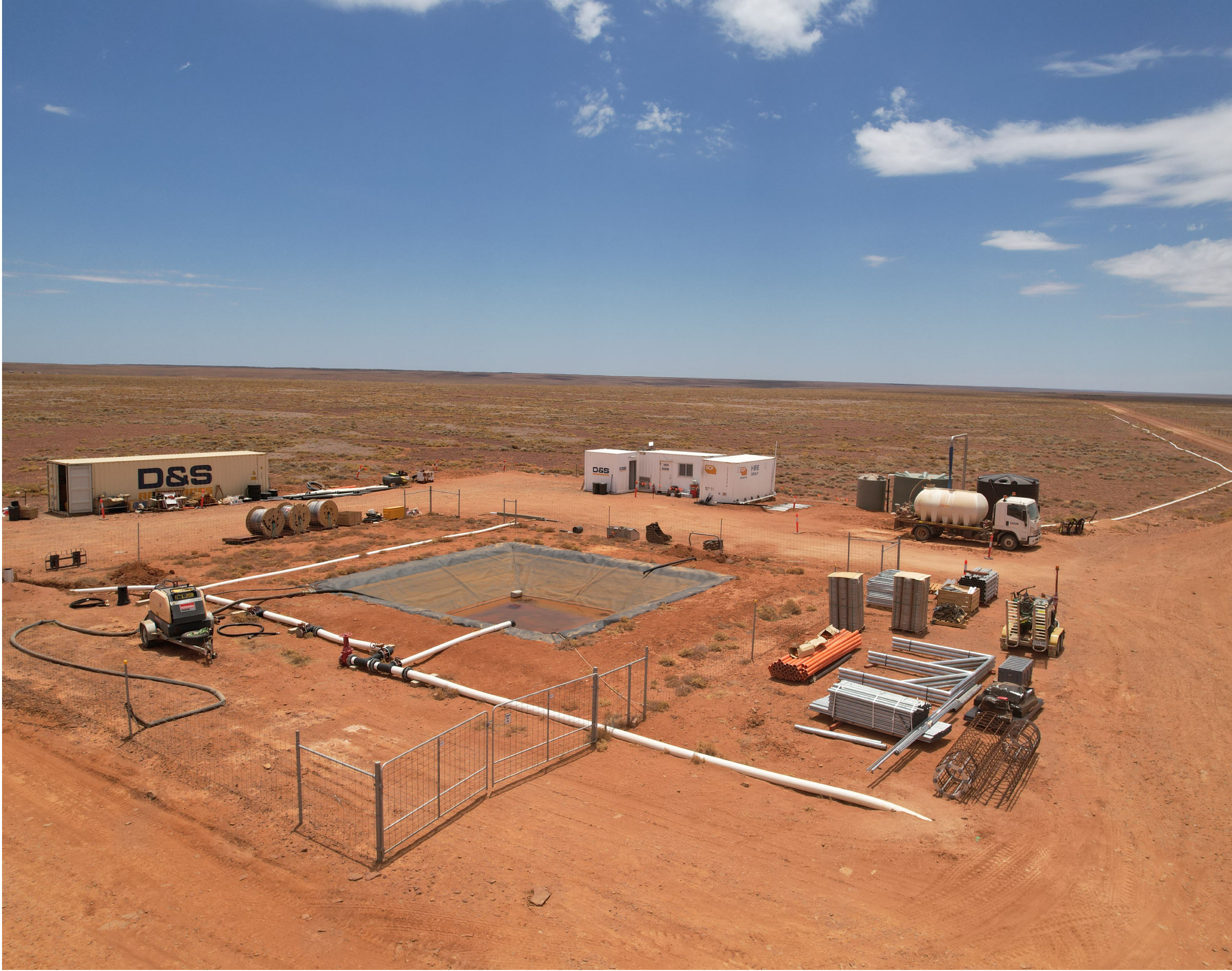 Northern borefields water supply system