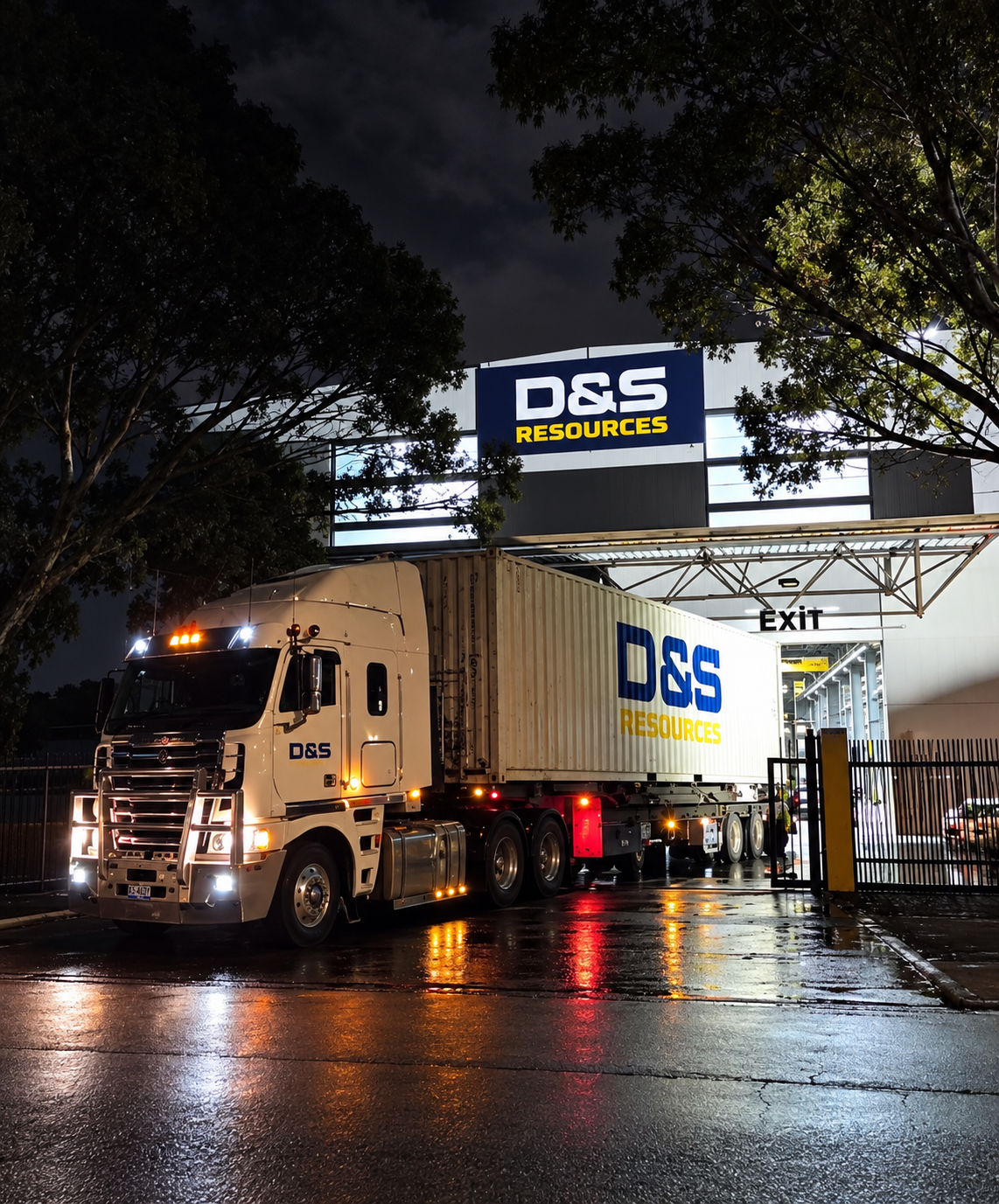 Rainy Night at DS Resources